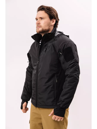 Ветровка UAF Jacket Джунгли, тактическая, цвет чёрный - интернет магазин Полигон