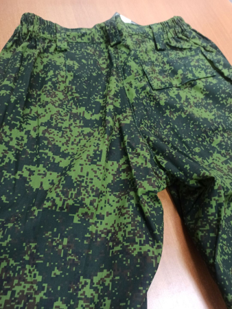 Брюки ВКБО, ткань ти-си, цвет Зеленая цифра - интернет магазин Полигон