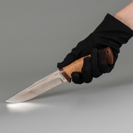 Нож Златоуст "Бекас", береста, сталь 95х18 - интернет магазин Полигон