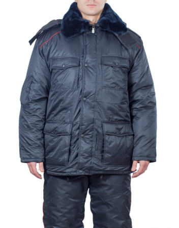 Куртка всесезонная Полиция, удлиненная ткань твил/файбертек - интернет магазин Полигон