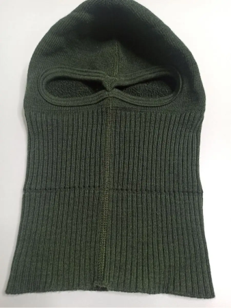Шапка-маска (Балаклава ВКПО), оливковый, пан, шерсть - интернет магазин Полигон