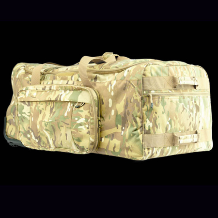 Сумка тактическая транспортировочная на колесиках СКАРБ, цвет Мультикам - интернет магазин Полигон
