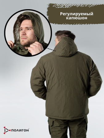Костюм Горка 6, оливковый, зима - интернет магазин Полигон