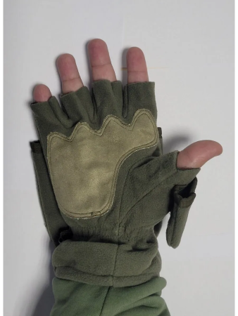 Перчатки-варежки защитного цвета СПН - интернет магазин Полигон