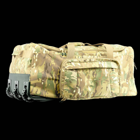Сумка тактическая транспортировочная на колесиках СКАРБ, цвет Мультикам - интернет магазин Полигон