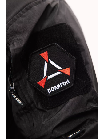 Ветровка UAF Jacket Джунгли, тактическая, цвет чёрный - интернет магазин Полигон