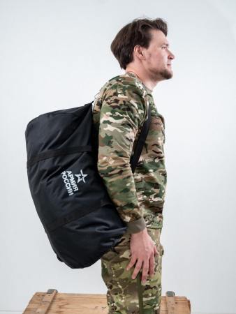 Сумка-туба "Армия России", черный - интернет магазин Полигон