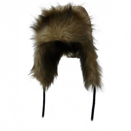 Шапка-ушанка Лис иск. мех - интернет магазин Полигон