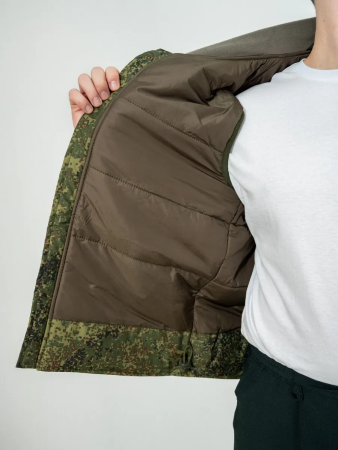 Жилет утепленный (7 уровень) ВКБО, зеленый - интернет магазин Полигон