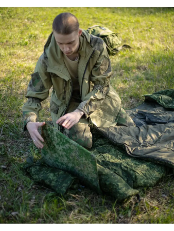 Спальный мешок ВКБО, зеленый, оливковый - интернет магазин Полигон
